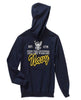 Military Officially Licensed Navy Fleece Traditional Hoodie, Large