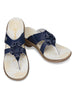 Spenco Rose - Supportive Casual Sandals - Navy Women's - Size 6