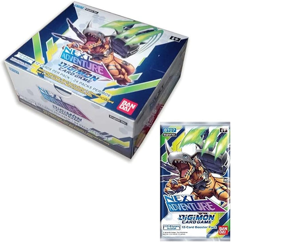 next adventure booster box Digimon
