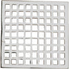 Newport Brass 233-601/15P Polished Nickel 6'' Square Shower Drain