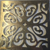 Newport Brass 233-605/24A French Gold 6'' Square Shower Drain