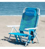 Nautica 5-Position Lay Flat Portable Beach Backpack Chair (Bayside)