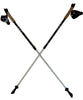 LEKI Nordic Walking Instructor Trekking Pole with Cork Grip Black 100cm-130cm