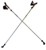LEKI Nordic Walker Platinium Limited Edition Carbon Series 125cm Silver