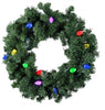 Gemmy 27-inch Orchestra of Lights Wreath with LED Color Changing Lights