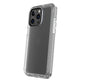 onn. Rugged Phone Case with Holster for iPhone 15 Pro - Clear
