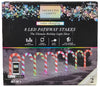 Orchestra of Lights 8 LED Color-Changing Pathway Stakes Candy Cane