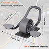 Li Fitness Rebound Elbow Support Abdominal Wheel with Jump Rope