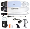 surfstar Inflatable Stand Up Paddle Board Set 10'6" X 33" X 6" White with Accessories