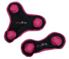 PetProjekt Large Zingfling 2-Piece Dog Toy Pink Set includes Duo & Trio
