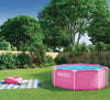 Intex 8FT X 30IN PINK Metal Frame Above Ground Swimming Pool (Pump not Included)