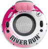 Intex Pink River Run I Sport Lounge Inflatable Water Float 53" Diameter 2-Pack