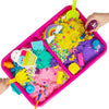 made by me! 30-Piece Sensory Bin with Moldable Sand Unicorn Ages 3 and Older