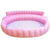Member's Mark Oversized Inflatable PINK Sofa Pool 152in X 126in X 31in