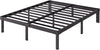 Full Size Bed Frame 14 Inch Metal Bed Frames Full No Box Spring Needed Heavy Duty Easy Assembly Noise Free 4003-14A