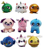 Squeezamals Gleam Collection 10-Piece Platinum Stuffed Animals