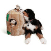 Outward Hound Kyjen Hide-A-Squirrel plush Dog Toys 11-Piece Squeak Toy Brown