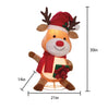 Holiday Living 30-inch Lighted Pop-Up Moose Christmas Decoration