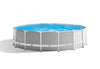 Intex Prism Frame 15 X 48 Above Ground Swimming Pool Set and Maintenance Cleaning Kit