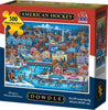Dowdle Folk Art 328 Jigsaw Puzzle - American Hockey - 500 Piece