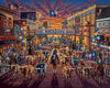 Dowdle Folk Art 541 Jigsaw Puzzle - Fort Worth Stockyards - 500 Piece