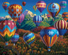 Dowdle Folk Art 509 Jigsaw Puzzle - Up, Up And Away - 500 Piece