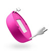 Quirky Powercurl V2 POP 60W Power Cord Wrap Wire Organizer, Pink