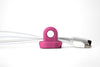 Quirky Cordies Desktop Cord Clips and Anchor for Accessory Cables (Pink)