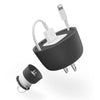 Quirky Powercurl Cord Wrap Mini POP, Black