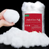 4-Pounds Fluffy Fake Snow, Cotton Snow for Christmas Village Vacuum-Packed