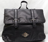 Luxe Rachel Zoe Leather Medium Flap Crossbody Satchel, Black