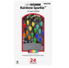 Gemmy LightShow 24-Count Rainbow Sparkle C9 Multicolor LED String Lights 24.5FT