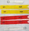 Rawlings Set of 8 Player Flag Football Kits 4 Red 4 Yellow