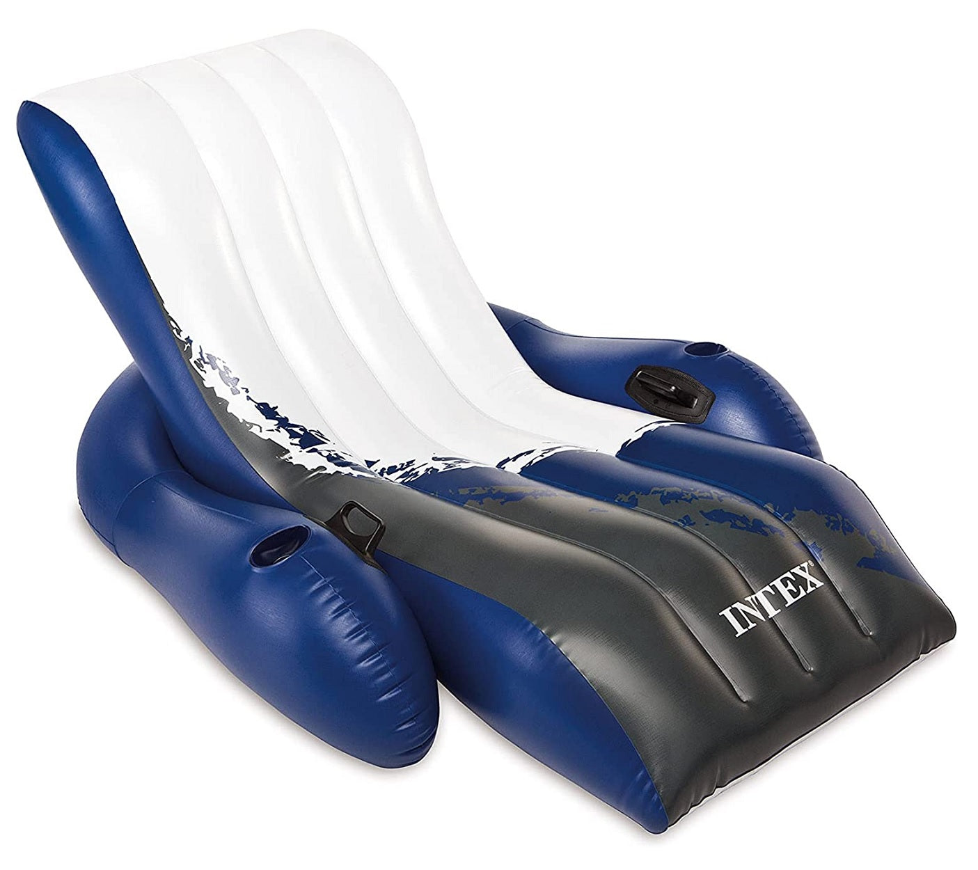 Intex Floating Recliner Inflatable Lounge 71" X 53"