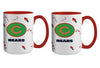 Chicago Bears 15oz. Holiday Mug, 2-Pack
