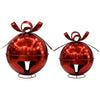 Member's Mark Oversized Red Antique 2-Piece Large Jingle Bell Set