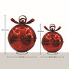 Member's Mark Oversized Red Antique 2-Piece Large Jingle Bell Set