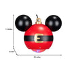 Gemmy Mickey Mouse Whirl-A-Motion Multi-Function Red/White Hanging Projection Ornament