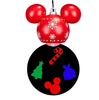 Gemmy Mickey Mouse Whirl-A-Motion Red/Green/Blue Hanging Projection Ornament