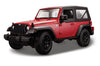 Maisto Special Edition 2014 Jeep Wrangler Red 1:18 Diecast Model Vehicle