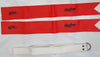 Rawlings Flag Football Set with 1 Adjustable Belt and 2 Red Flags