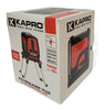 Kapro 872 Prolaser Plus RED Free Standing Cross-Laser with Tripod Adaptor
