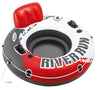 Intex Red River Run 1 Fire Edition Sport Lounge, Inflatable Water Float, 53" Diameter
