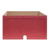 Holiday Living 20-inch Red Wood Tree Crate "Merry Christmas" Tree Skirt