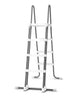 Intex Deluxe Pool Ladder with Removable Steps for 48-Inch Wall Height Above Ground Pools