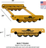 Rhino Cart All Terrain Mover Heavy Duty Appliance Dolly