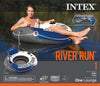 Intex River Run 1 BLUE 53-inch Inflatable Floating Lake Tube 2-Pack