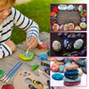 120 Pcs River Rocks for Painting, 2-3in Naturally Rocks for Painting, 120 Chunk Flat Rocks for Painting, Unique Stones for DIY Gifts Art Craft Decor