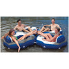 Intex River Run Connect Lounge Inflatable Floating Water Tube 58854EP (6 Pack)
