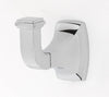 AlnoA6580PC Cube Robe Hook solid brass Polished Chrome finish